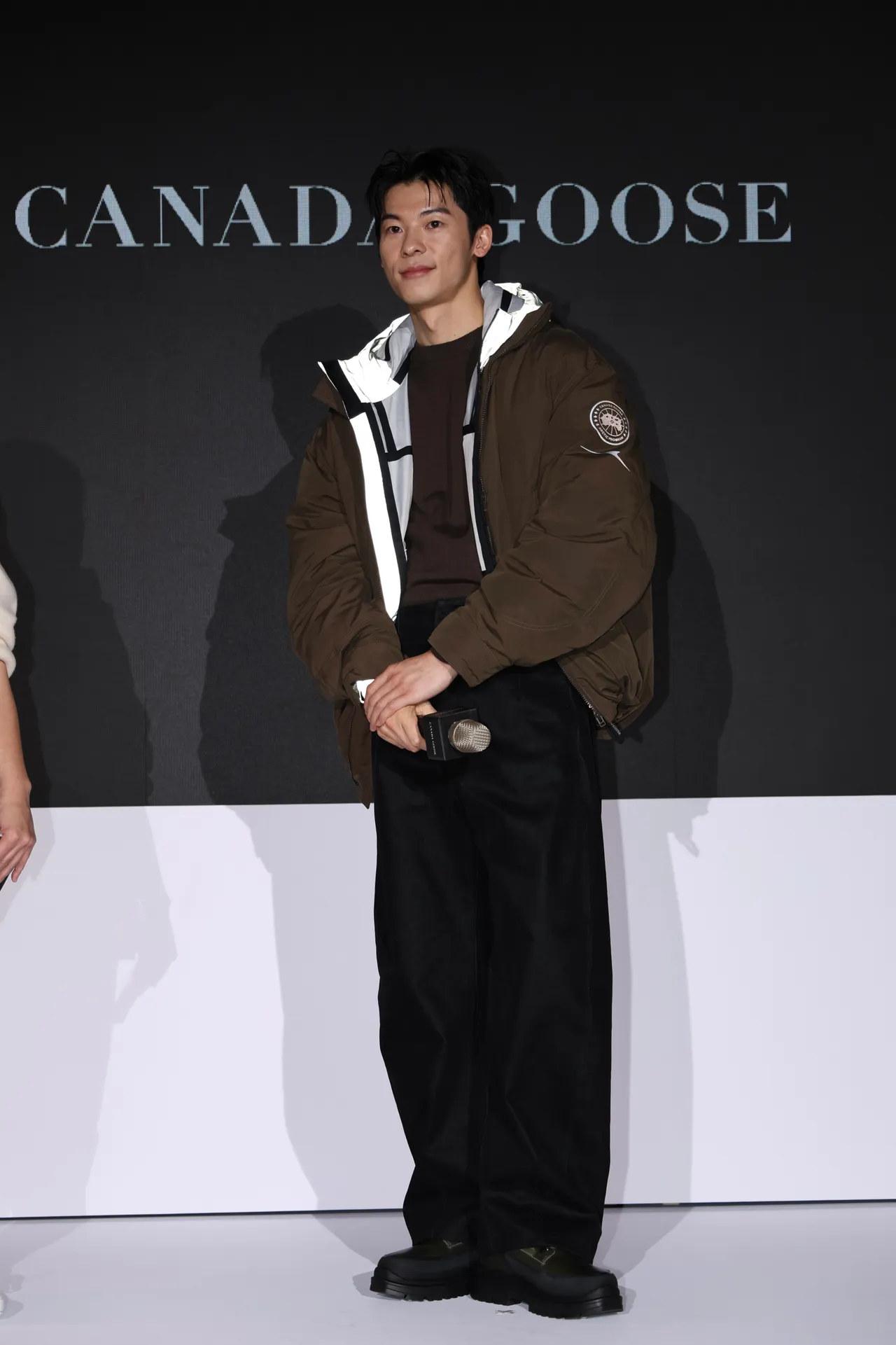 许光汉出席Canada Goose新品发布活动。彭欣伟摄