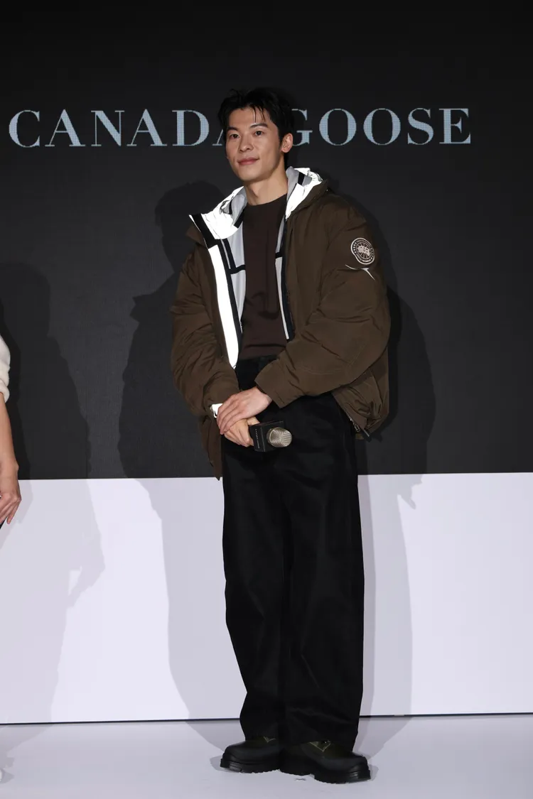 許光漢出席Canada Goose新品發佈活動。彭欣偉攝