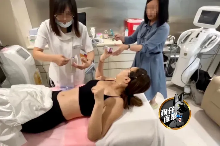 《壹蘋》狗仔隊臥底2度深入醫美診所，踢爆不肖業者打非法鳳凰電波，院方疑調包真假探頭給消費者施打。特勤中心攝