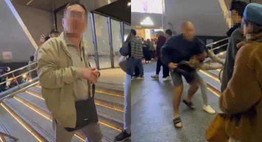 中山變態男「連續抓8女屁股」　犯案過程被拍！想逃跑光頭哥霸氣壓制