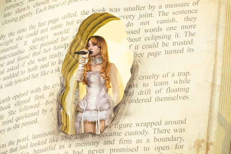 蔡依林從書本走出來。凌時差提供