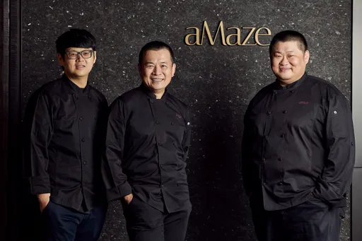 米其林一星aMaze心宴以冬季虾蟹、山海旬味　暖心献上年终《谢》宴