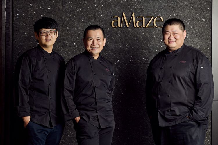 米其林一星aMaze心宴以冬季蝦蟹、山海旬味 暖心獻上年終《謝》宴