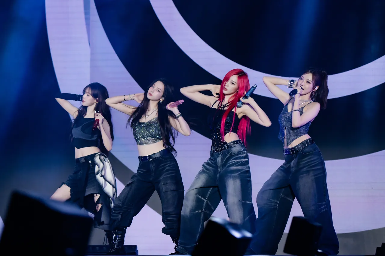 aespa是K-FLOW3拼盘演唱会的吸金功臣。希林国际提供
