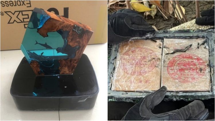 藝術燈藏毒！橋頭地檢破獲跨國走私　攔截逾19公斤海洛因