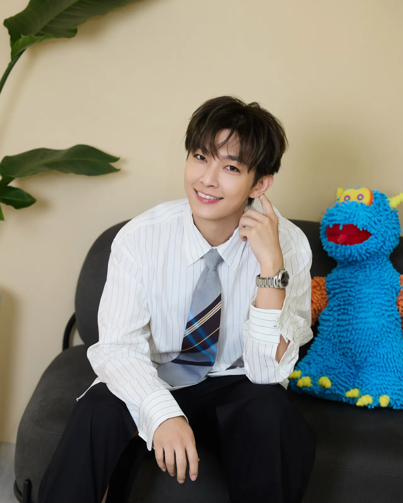 炎亚纶亲手打造全新办公空间，从格局到动线几乎全程参与。晴空鸟提供）