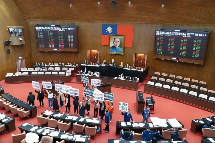 立法院今（26）日通過彈劾總統賴清德提案。莊宗達攝