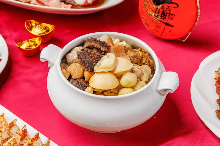 御品花膠鮑魚佛跳牆。業者提供