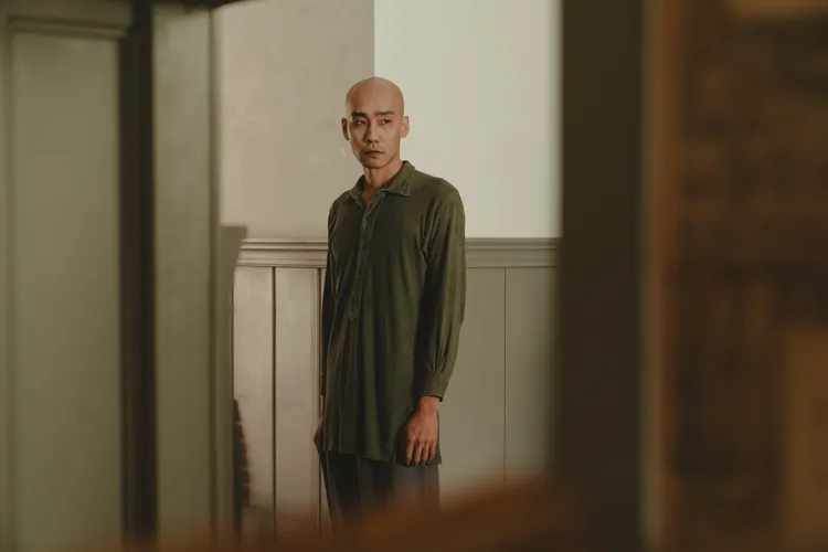 演技大獲讚賞的「林道禹」在電影《大濛》中，憑藉全無對白的演技震懾全場。華文創提供