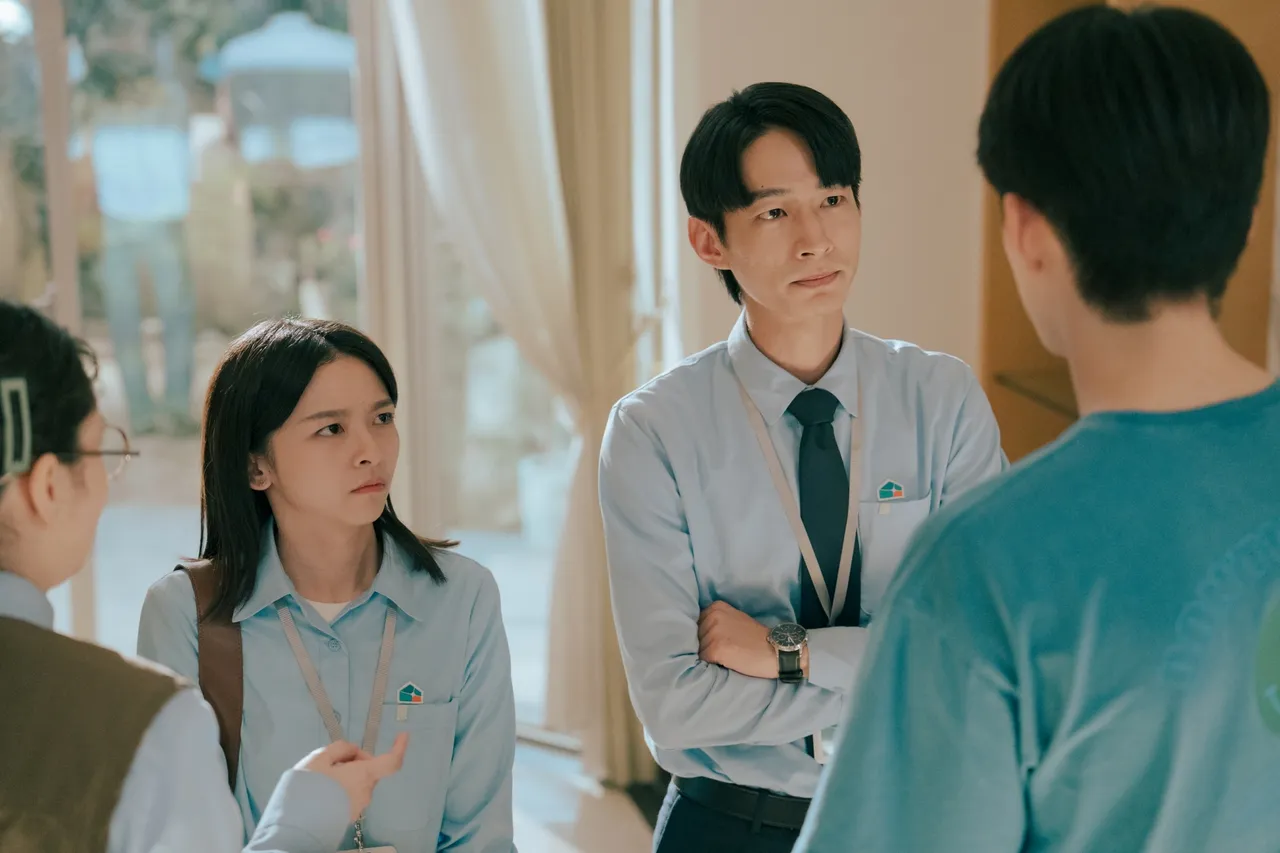 黄河和陈姸霏戏里要同时服务房东和房客。公视台语台提供