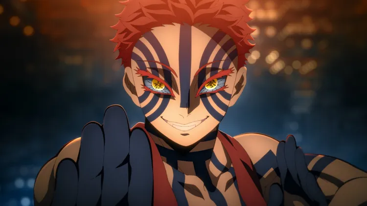 《劇場版「鬼滅之刃」無限城篇 第一章 猗窩座再襲》是2025全台票房冠軍。劇照