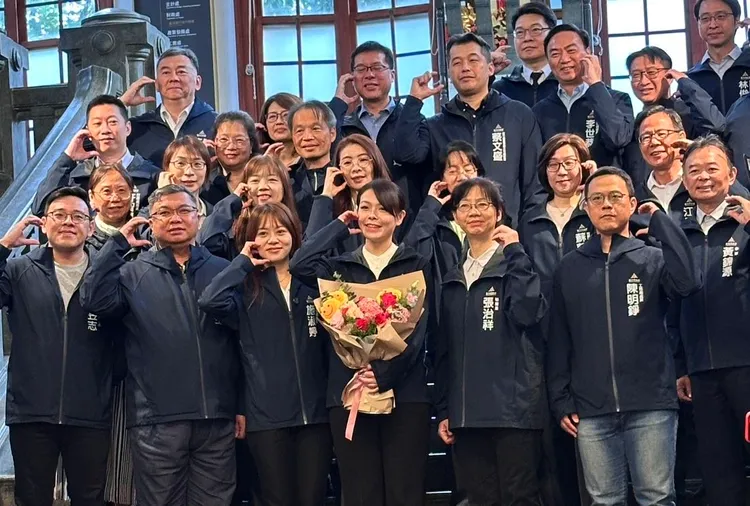 高虹安今回歸市長崗位。翻攝畫面