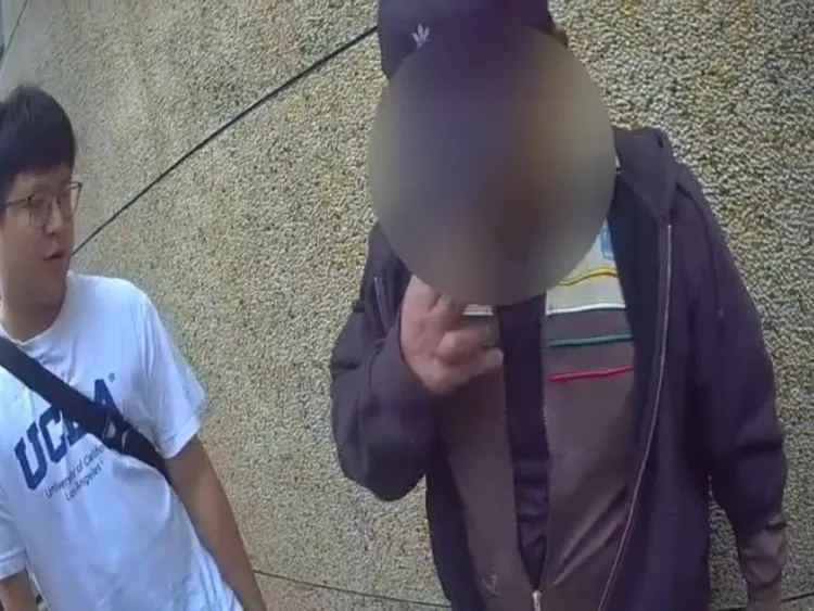 警方逮捕嫌犯。桃園警分局提供