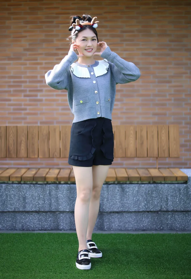 蜜雪今出席公益活動。攝影中心攝