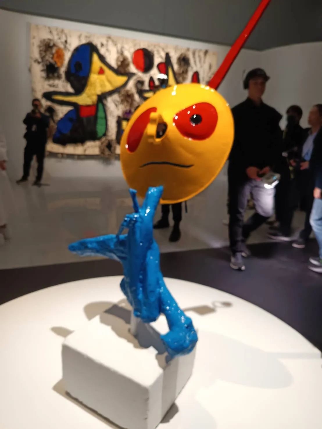 台北富邦美术馆携手法国玛格基金会（Fondation Maeght），下周即将在台正式推出年度三大重量级展览。许丽珍摄