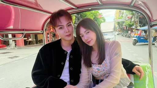 古曜威跟「象迷娘」曼谷談情　突然爆哭嚇到路人