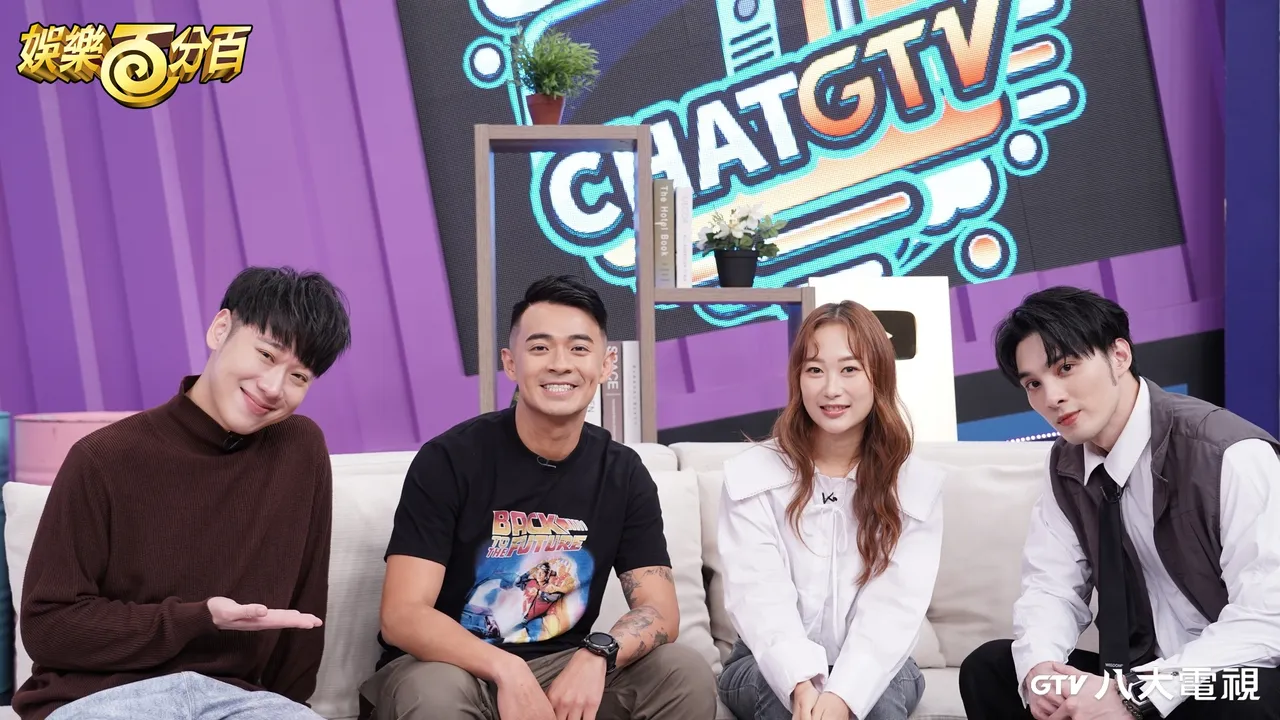 融融（图左二）分享在《自由的旅行者》第二季中挑战独特风味的韩国料理。八大提供