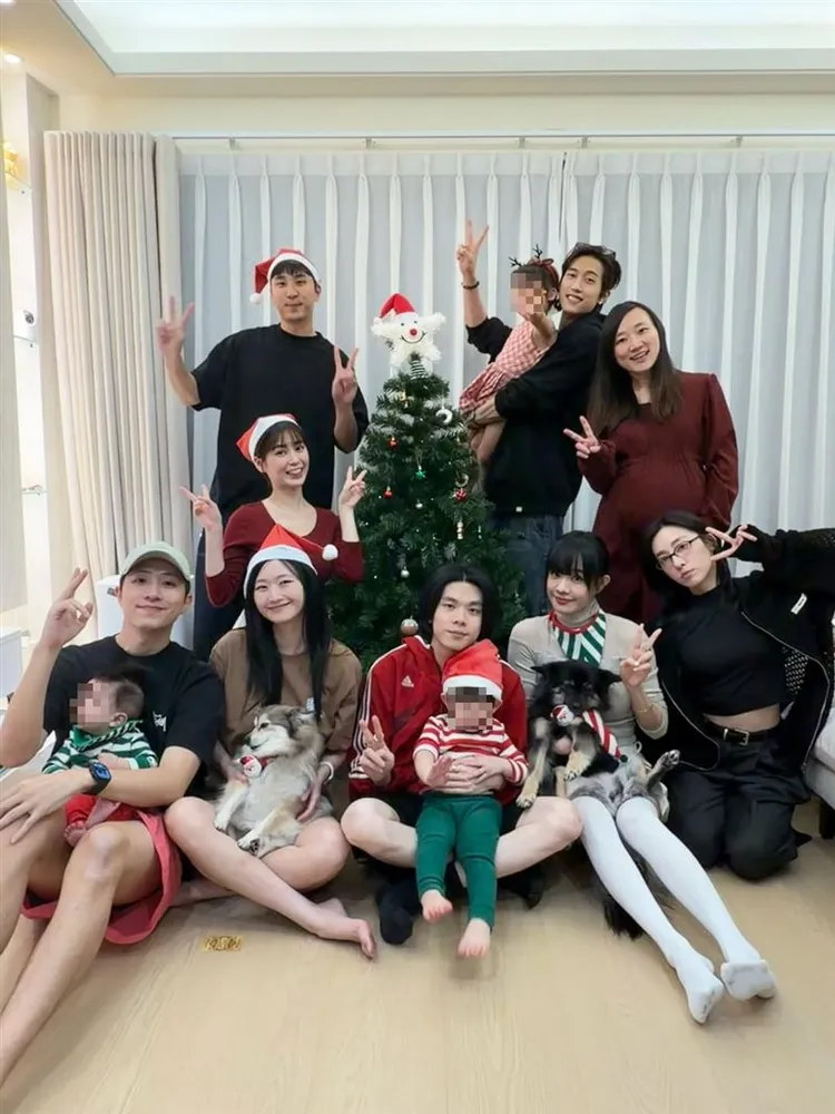 范姜彥豐今年辦聖誕趴，出席星友包括當時一起去美國的胡釋安與女友、晏柔中跟老公楊孟霖、嚴爵老婆及Hosea饒舌歌手。翻攝范姜彥豐IG