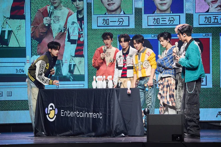 F.F.O遊戲環節笑料百出。FU Entertainment Ｘ DJB提供