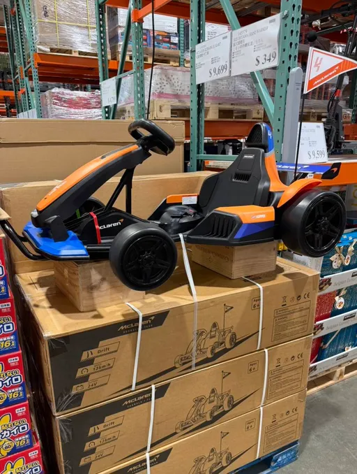 她买好市多这台麦拉伦送儿子　结果老公玩上瘾不放手