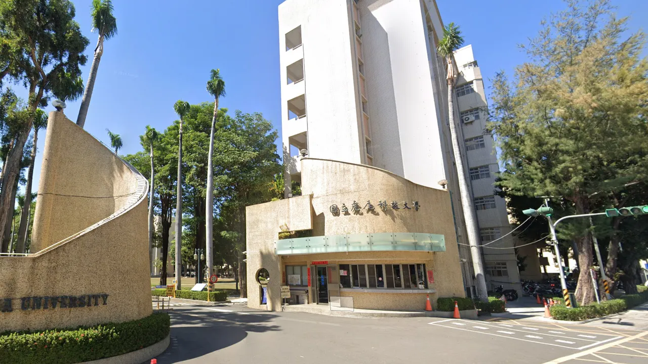 虎尾科技大学先前已对外说明，张文在校期间学业与操行成绩正常。翻摄Google地图