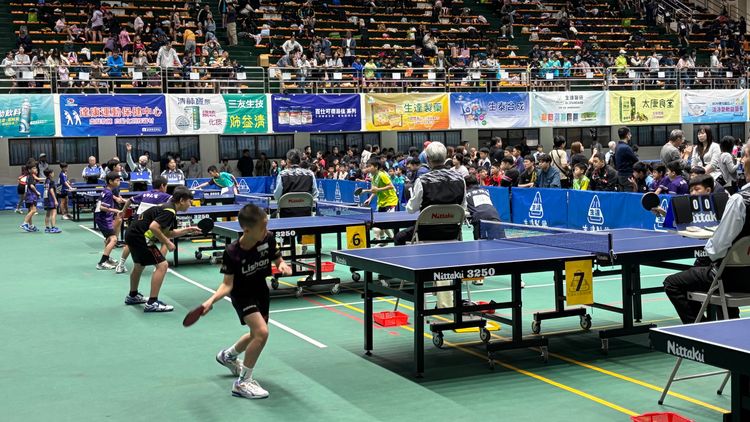 桌球界年度盛事　第40屆生達盃全國桌球錦標賽新營開打