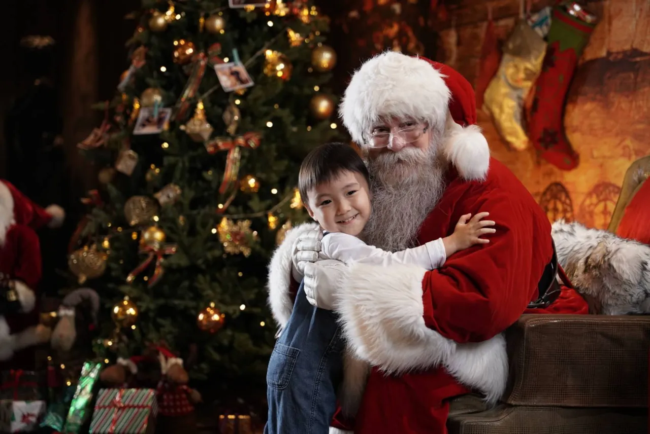 耶诞老人总给人和蔼的形象。资料照