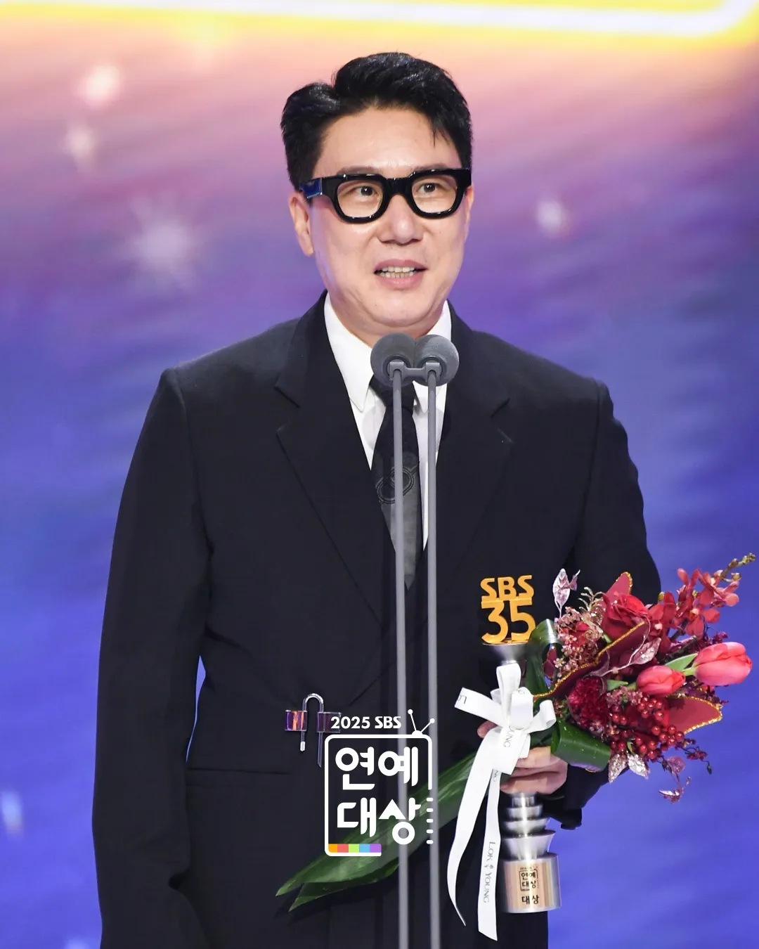 李尚敏坦言没想到会得年度大奖。翻摄SBS
