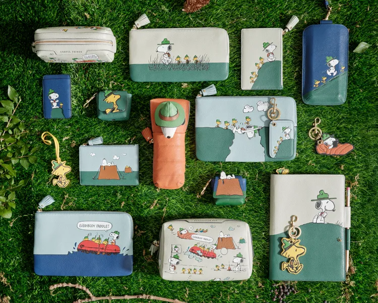 全新聯名以Snoopy Beagle Scouts探險小隊為主題。品牌提供