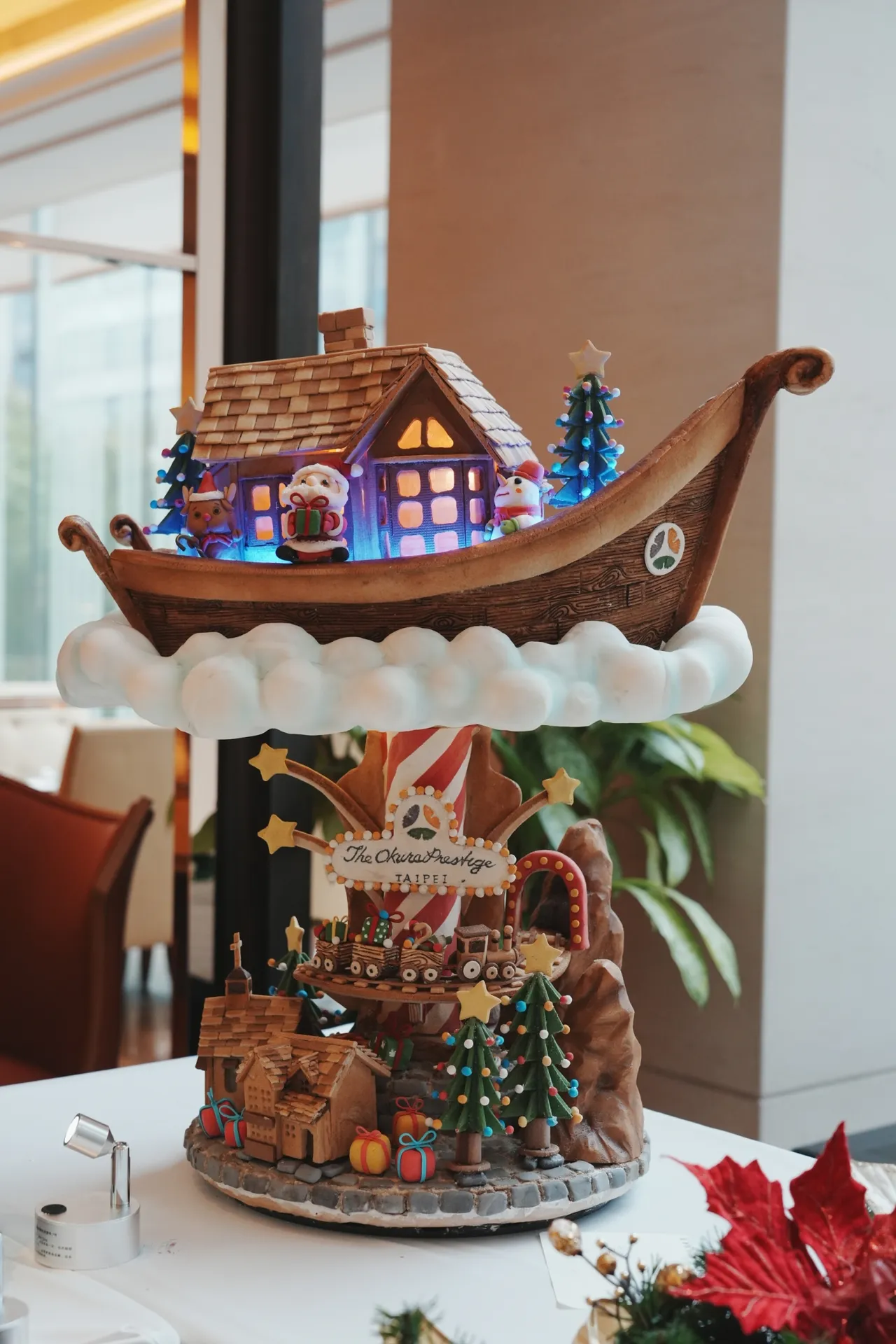 参赛姜饼屋。业者提供