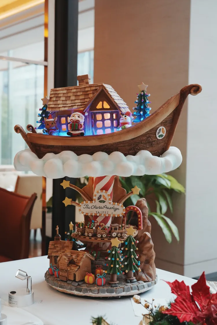 參賽薑餅屋。業者提供