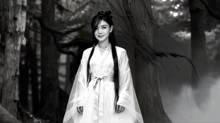 談詩玲AI變身小龍女。豪記唱片提供