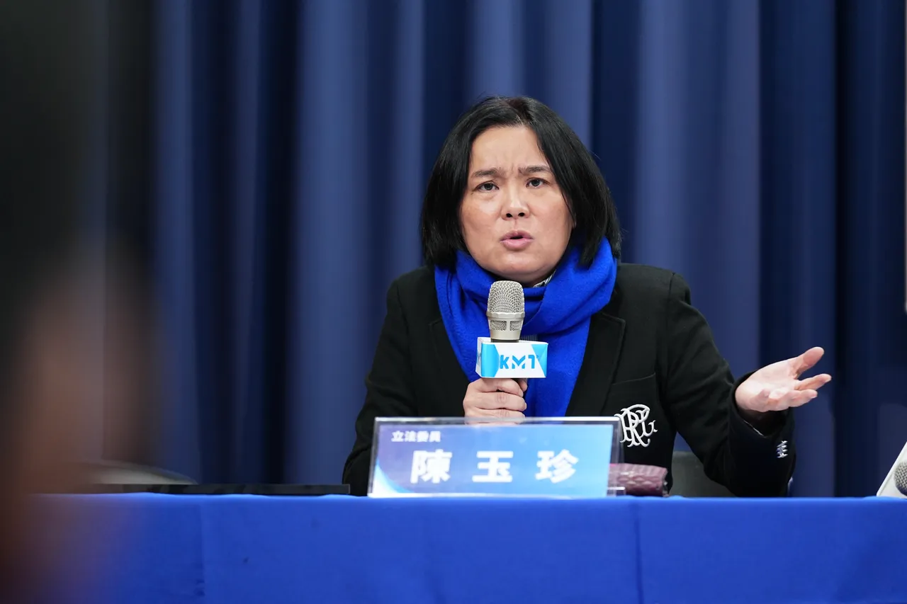 陈玉珍想修法自肥！民进党团：助理费将变立委小金库