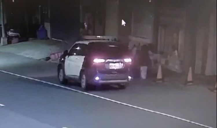 深夜天冷有忠犬!阿嬤忘了回家的路 「小白」機靈化身導航助警護送返家