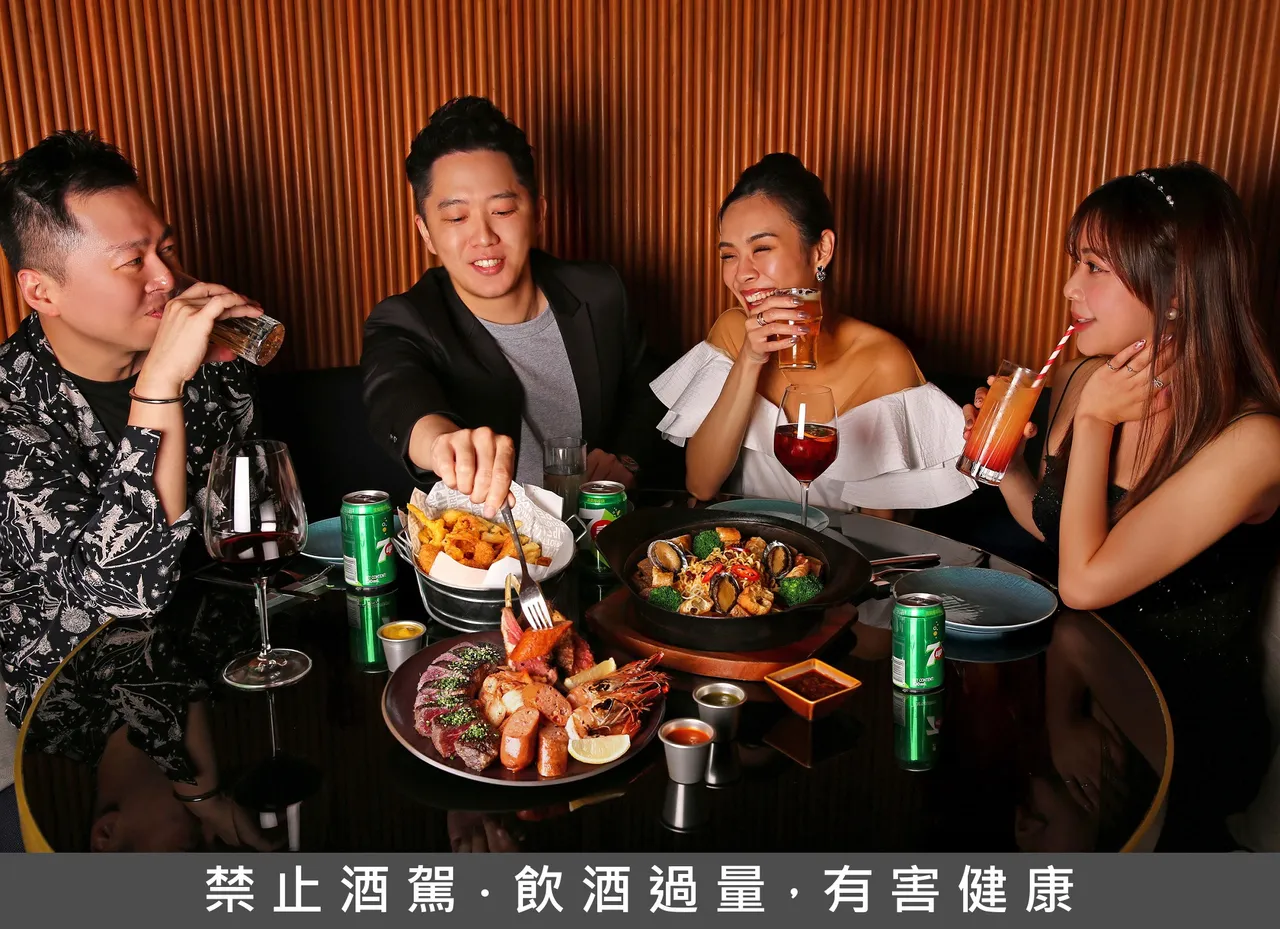 台北萬豪INGE’S Bar & Grill「豪享聚餐」，適合3至4人分享，另享精選飲品續點加購優惠。業者提供
