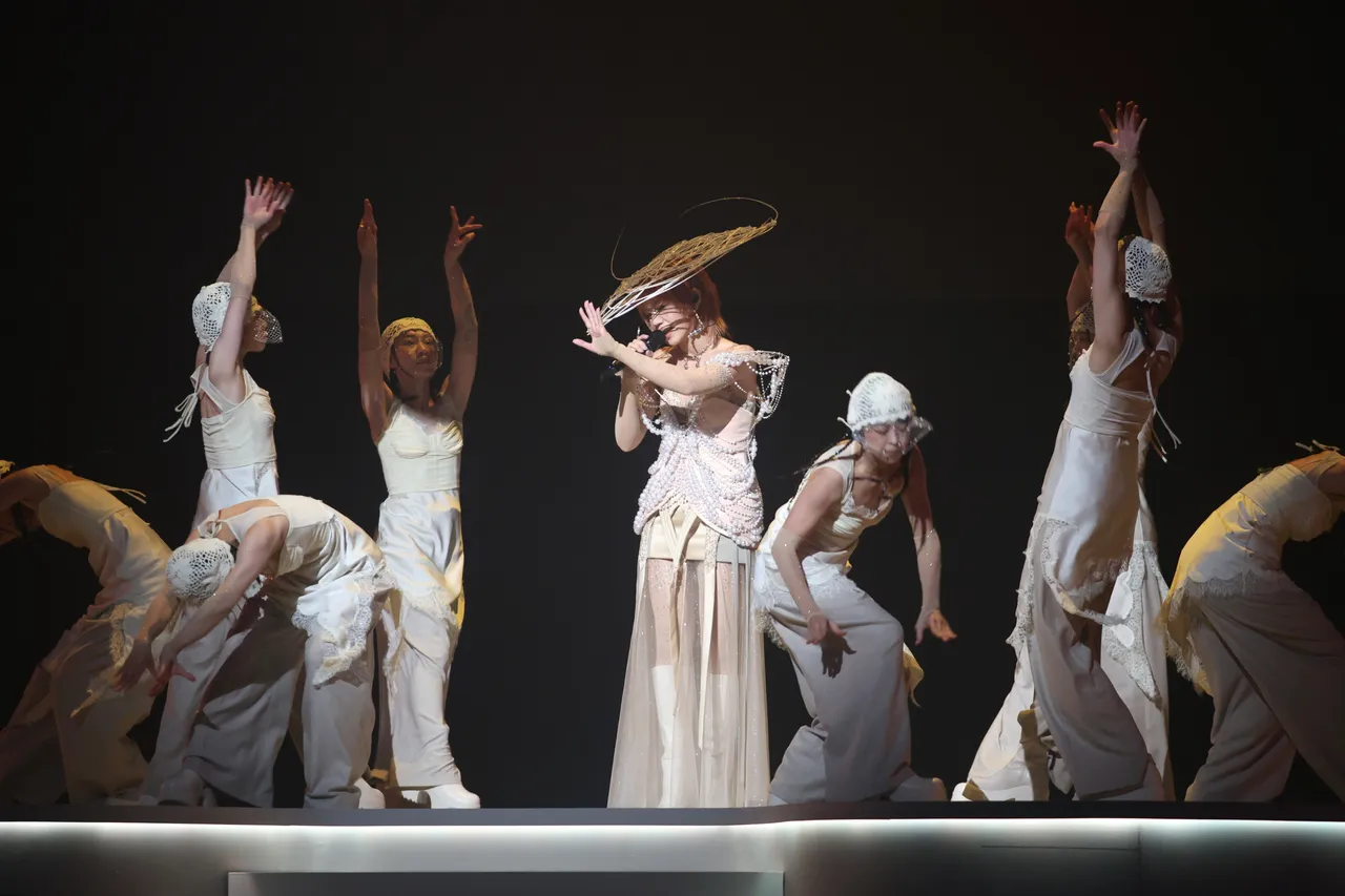 洪佩瑜首度举办大型个唱。彭欣伟摄