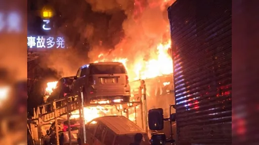 57车追撞！日本群马重大车祸1死26伤　「火烧7小时」惨况曝