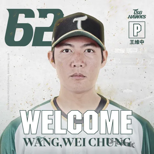 重磅！前大联盟投手王维中转战台钢雄鹰　重组「冠军兄弟档」