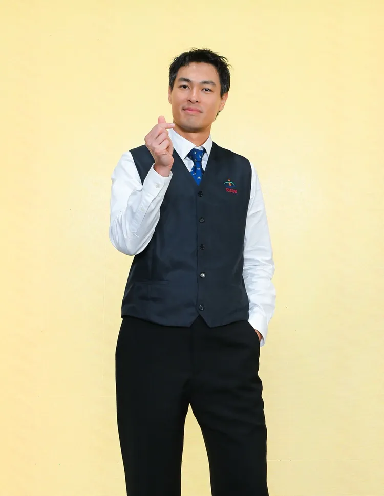 楊祐寧一席計程車司記西裝很專業。王思穎攝