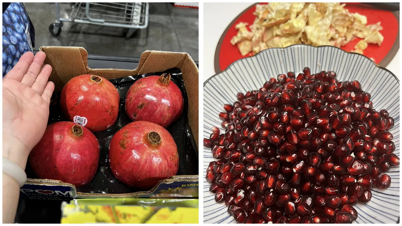 好市多超大石榴怎么吃？内行人曝绝招：不会搞成命案现场