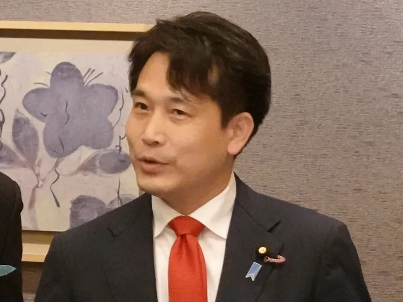 日本参议员泷波宏文。中央社