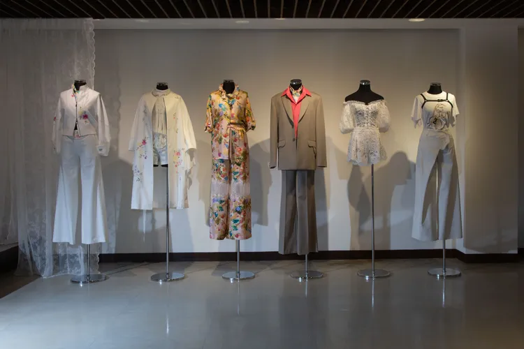 夏姿在中山旗舰店举办2026春夏系列媒体预览。品牌提供