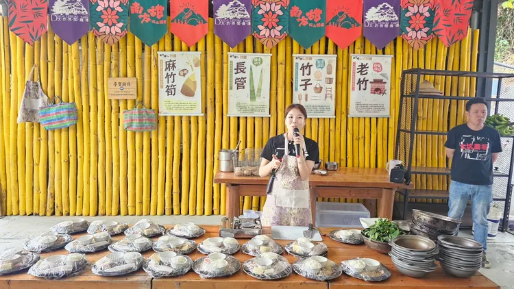 大坑休閒農場一家3代經營，執行長蔡佳儒希望透過活動，展現新化168休閒農業區團結共好精神。大坑休閒農場提供