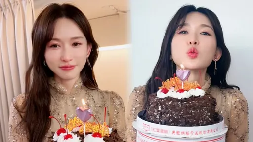 林志玲捧蛋糕仙女落淚　51歲第一個願望獻給寶貝兒