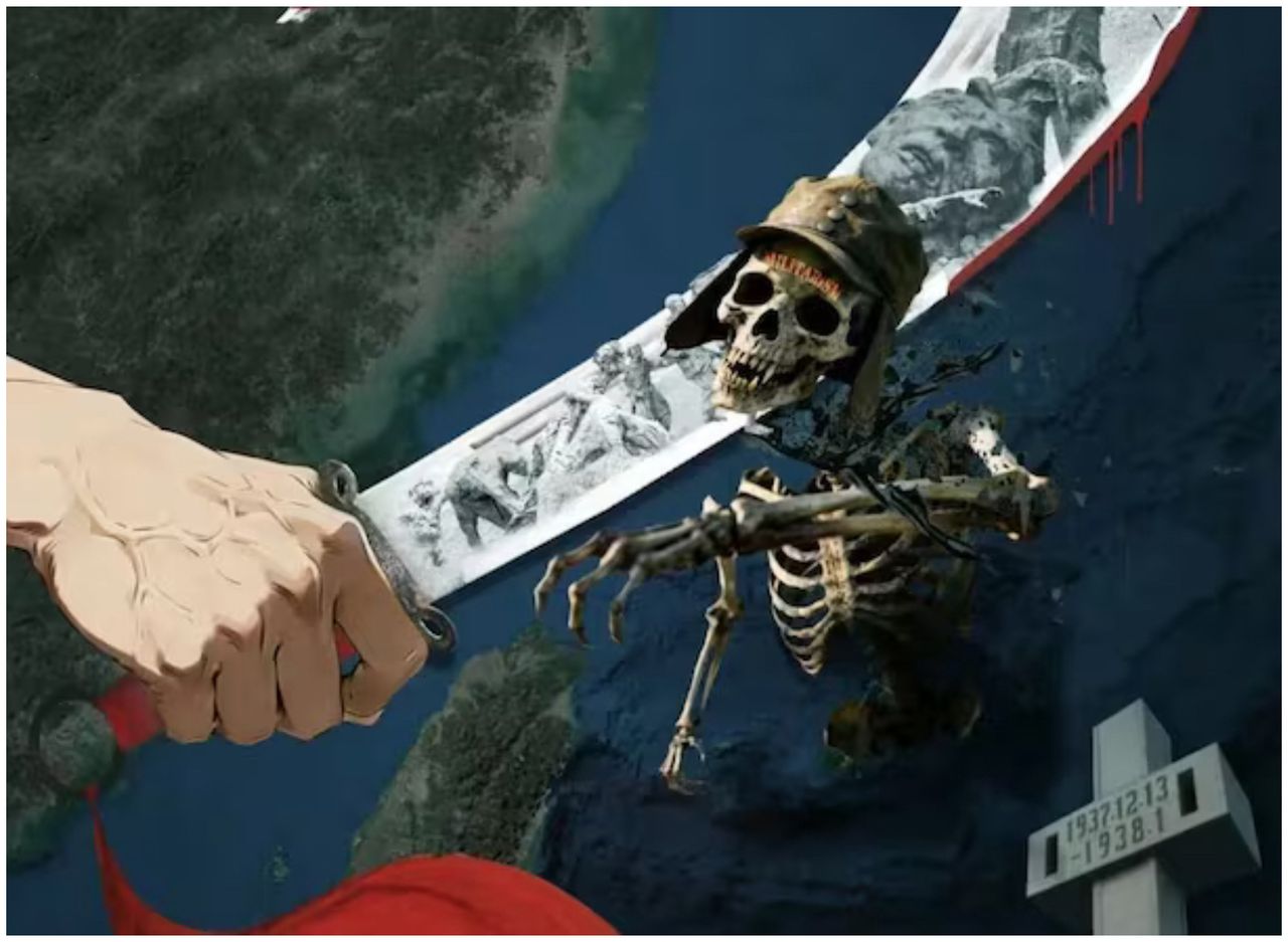 超嗆！中國軍方在南京大屠殺紀念日刀指日本　「堅決斬斷骯髒頭顱」　