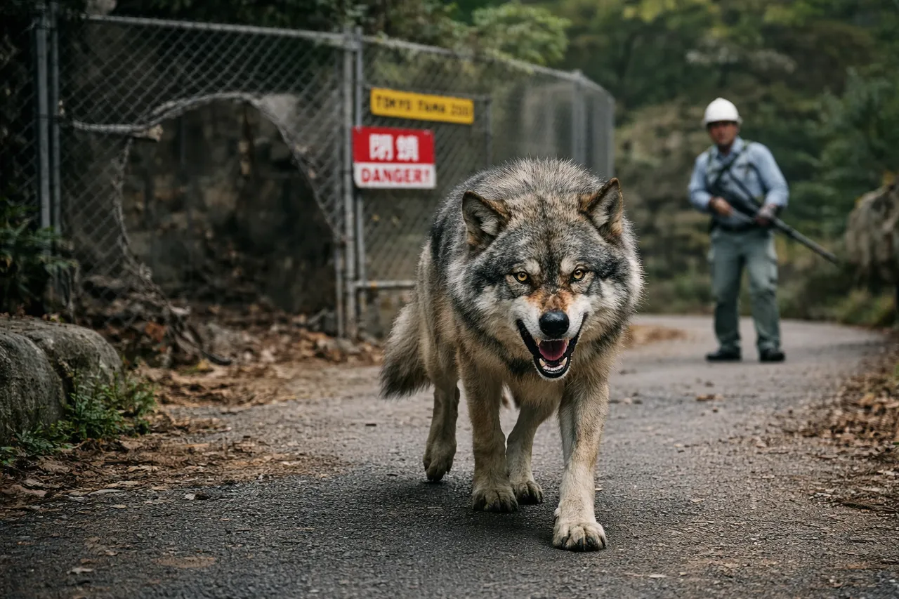 抓到了！「狼脱逃」东京知名动物园紧急封园　顽皮野狼回笼