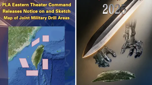 共軍環台軍演　中國官媒：回擊美對台軍售案