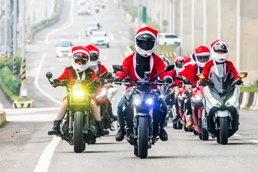 Honda Motorcycle「圣诞骑迹」启动　重机车主化身圣诞骑士全台送暖