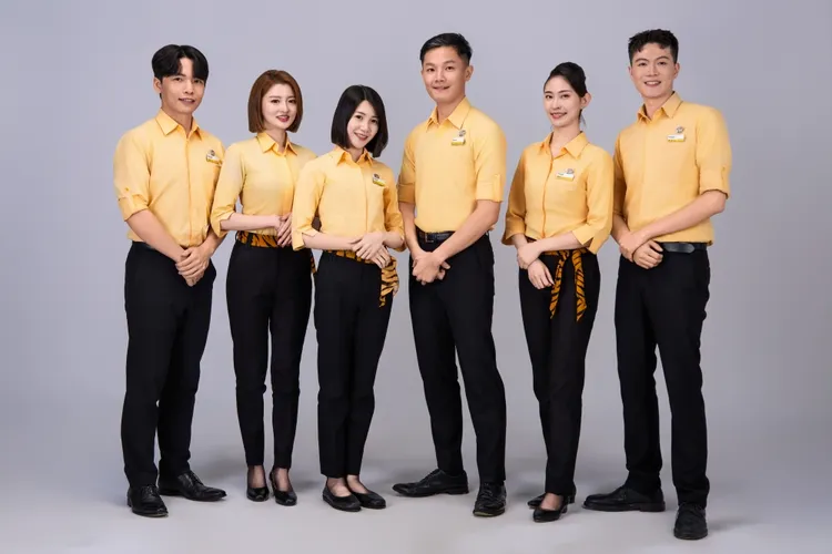 客舱组员示意图。虎航提供