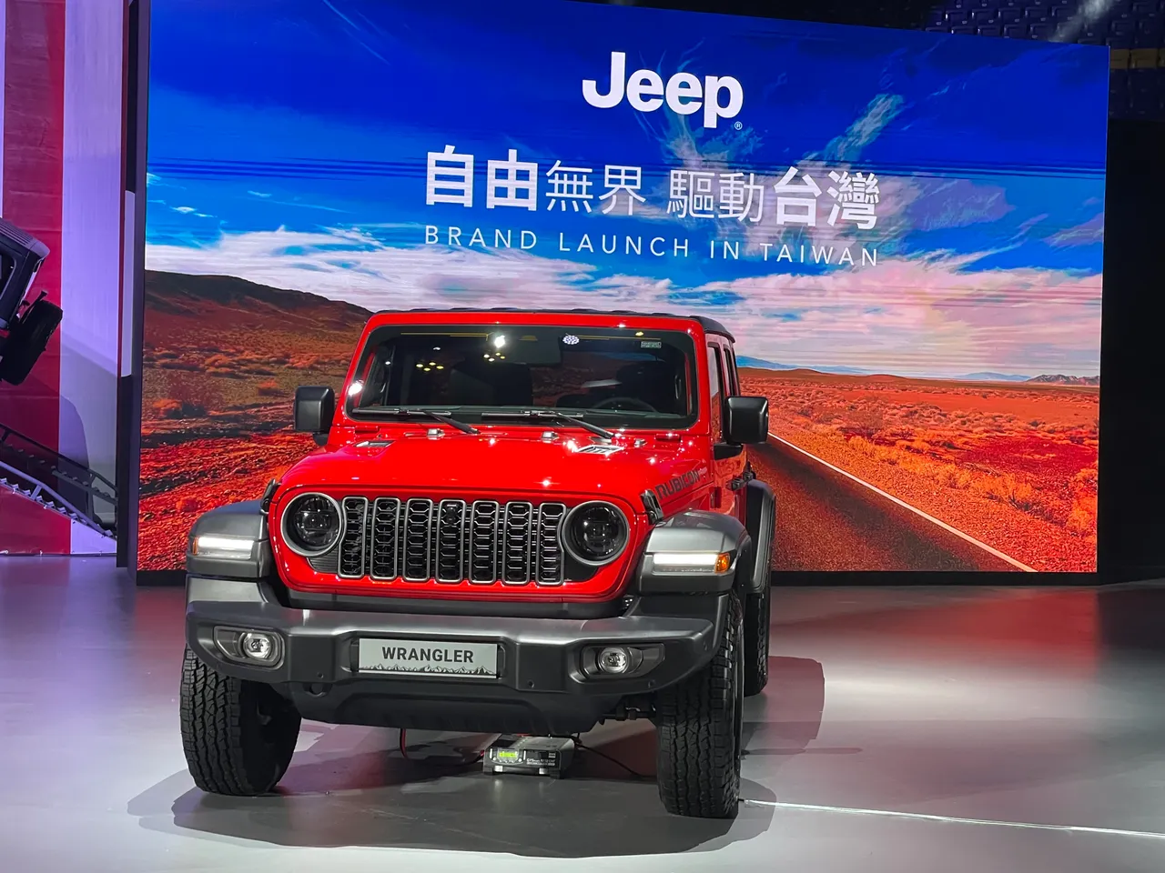 甫回归市场的Jeep也将携全新Wrangler于车展现场展出。林浩升摄